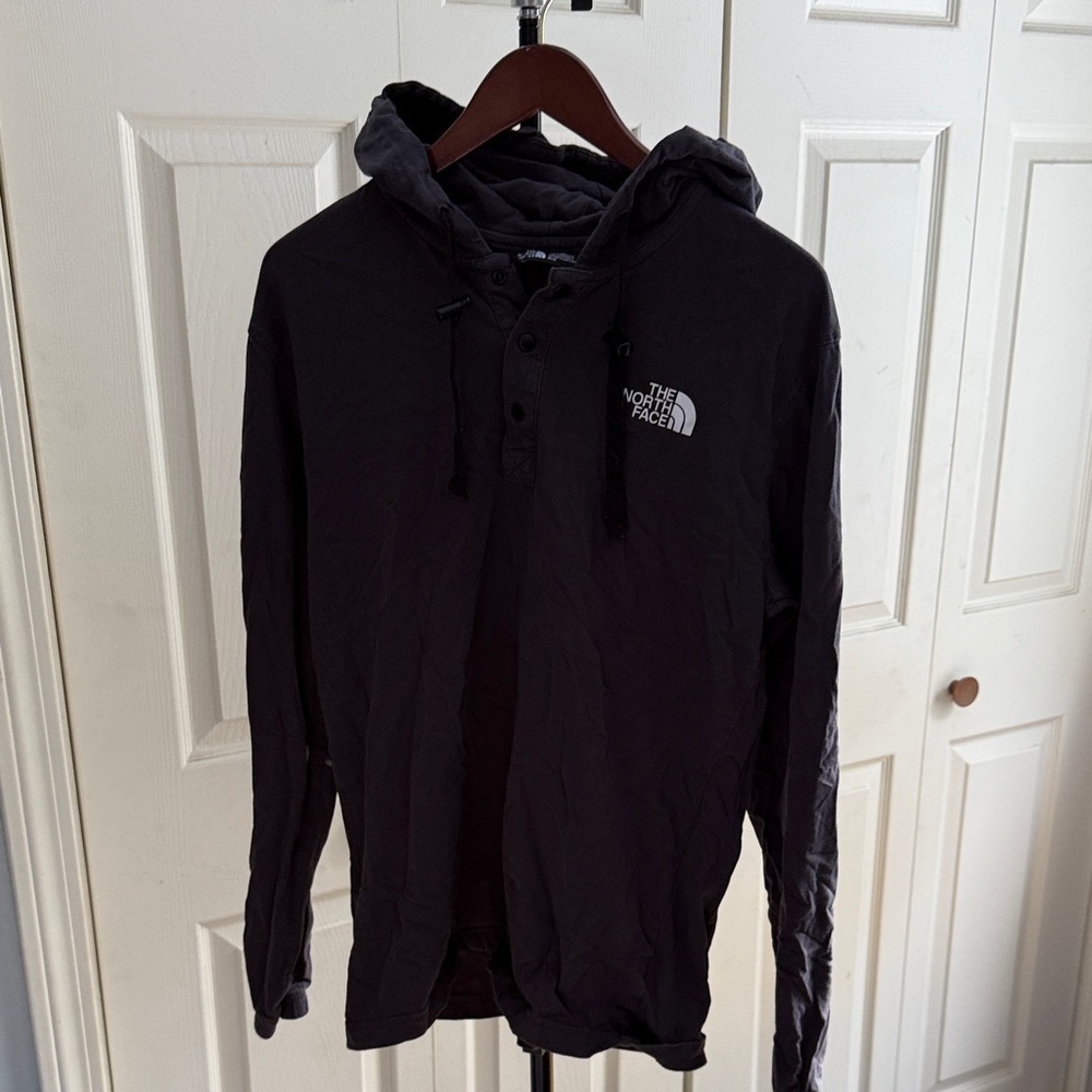 The North Face Men's Dark Hooded long sleeve